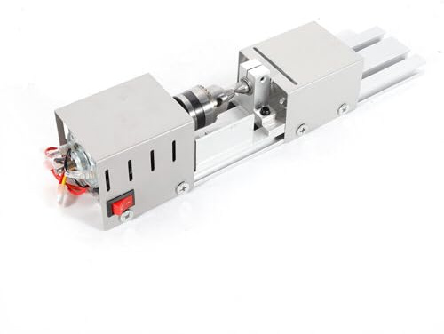 Mini tornio a 7 marce, lucidatrice per perline Buddha 4000 – 9000 rpm, tornio desktop, fai da te, lavorazione del legno, artigianato