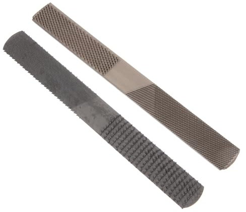 UKCOCO 2piezas Madera Herramientas De Carpintería De Limas Ergonómicas Para Manualidades y Bricolaje Resistentes y Duraderas