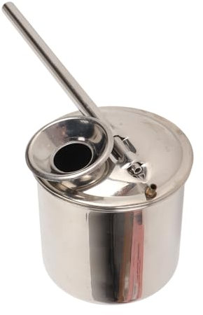 HOHXFYP Keramik Malsprüher, 200ML Edelstahl Keramik Zerstäuber, Glasurtöpfe, Glasur Glasur Topf Malsprüher für Keramikkunst, Tonwerkzeug für Künstler/Amateure