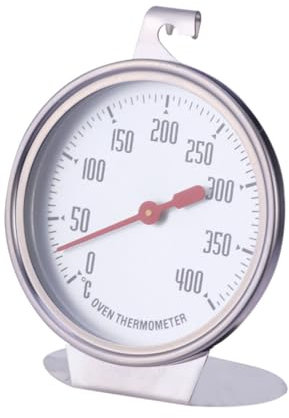BEBEMOKO Ofenthermometer Mit Großem Ziffernblatt Schnelle Temperaturmessung Für Küche Und Backofen Für Professionellen Einsatz