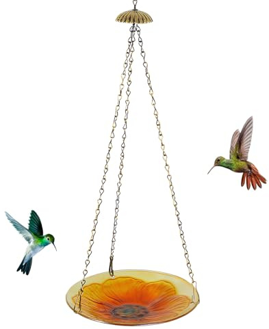 driattie para Colibríes,Bandeja de Alimento Refinada como Elemento Decorativo,Alimentador de Comida para Colibríes | para Uso en Exterior en Jardín Patio Porche Balcón Parque y Árbol