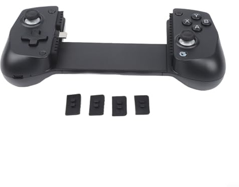 Controller di gioco wireless estensibile per smartphone Android e iOS, portatile, telescopico, con design ergonomico per un gioco migliorato, unità nera