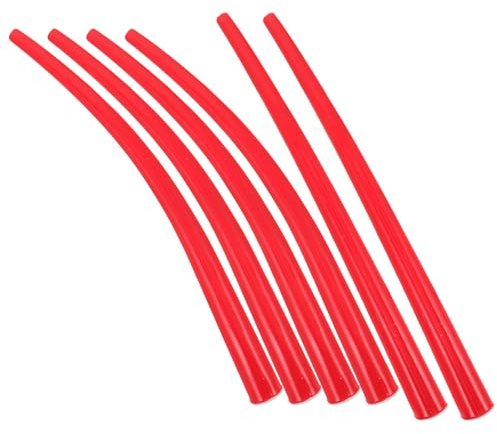 6pcs Long Caulking Gun Nozzle Extension Tube for Curtain Wall