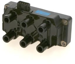 BOSCH Zündspuleneinheit 0221503002 | Kompatibel mit: FERRARI F50 Targa, OPEL CALIBRA A, OMEGA B, OMEGA B Caravan, VECTRA A, VECTRA A CC, SAAB 900 II
