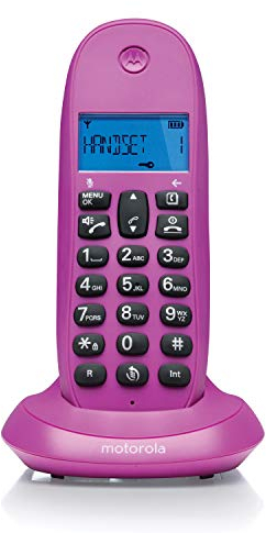 Téléphone Inalambrico DECT MOTOROLA C1001 Violeta (Rose)