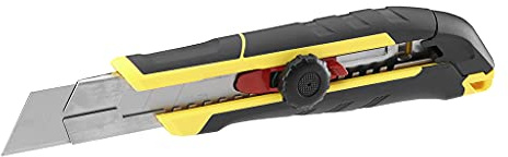 STANLEY® FATMAX® Cúter con Rueda de Bloqueo - 9 mm, 18 mm, 25 mm