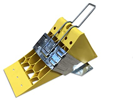 Unterlegkeil LKW WOHNMOBIL 3,5To Hemmschuh Bremskeil DIN 76051-E36 + Halterung