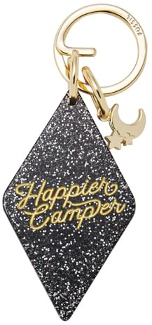Fossil Schlüsselanhänger Happy Camper Key Fob Multi goldfarben