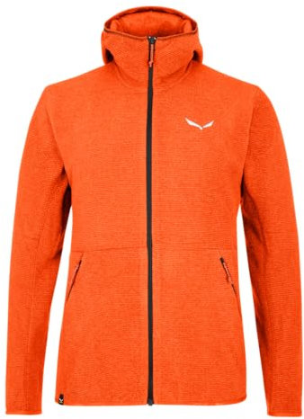 SALEWA Nuvolo PL M JKT Fleecejacke Midlayer, Herren, Orange-red Orange Melange_4156, 50