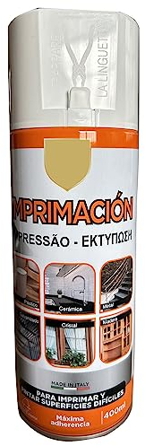 various Pintura Spray Imprimacion Blanco de 400 ml Adecuado para las Superficies de Metal, Madera y Plástico Pack de 1 Unidad