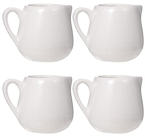 Coffee Creamer Coffee Creamer Coffee Creamer 4 Pcs Ceramic Creamer Porcelain Milk Pitcher Milk Pitcher Set Small Creamer Pitcher Ceramic Sauce Pitchers Sauce Boat Sauciere Sauciere