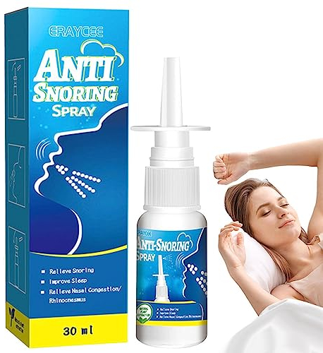 Kasmole Anti-Schnarch-Spray,Anti-Schnarch-Lösung | 30 ml, beseitigt verstopfte Nase, befreit die Atemwege, um Besser zu atmen, Besser zu schlafen und weniger zu Schnarchen