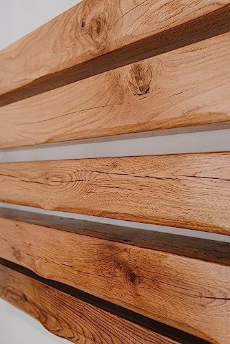 Oak beam mantel, fireplace surround mantle, floating shelf 6 x 4 x various AGED STYLE (dark oak, 135cm)