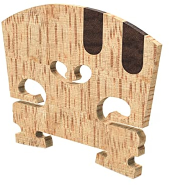 violin accessories for beginners AA Grade 4/4 Violin Bridge 4/4 Maple Wood Fiddle Bridges With Strings Bridges Ebony Inlay Violin Parts
