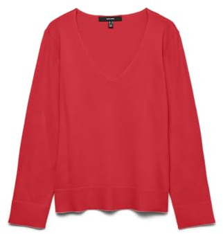 VERO MODA VMSILJE LS V-Neck Pullover GA NOOS