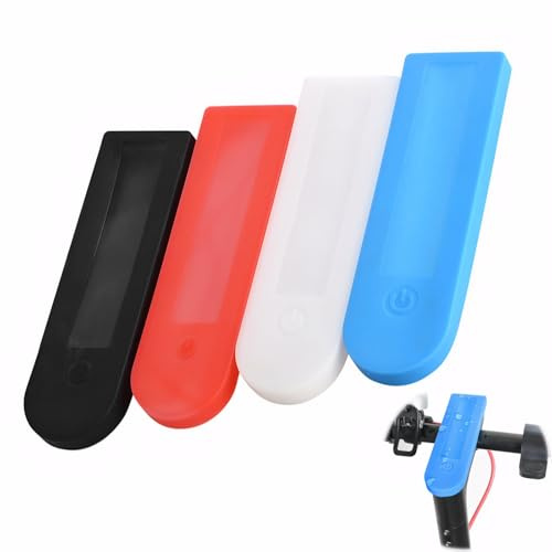 MAEXUS Pack of 4 Rain Covers for Display, Scooter Dashboard Silicone Case, E Scooter Accessories, for Xiaomi/M365/Pro Electric Scooter, Silicone Case for LED Display, Xiaomi Scooter Accessories (4
