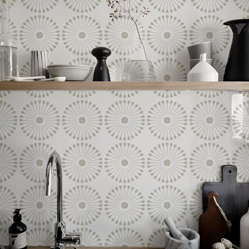 Piastrelle Adesive Cucina E Bagno Grigio Chiaro Impermeabile Pannelli Decorativi Per Pareti Piastrelle mattonelle adesive PVC paraschizzi cucina adesivo Facile da Applicare 20 Pezzi(20x20cm)