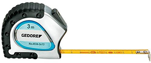 GEDORE 6697920 4534-3 Stahlbandmaß 3 m, Stück, 4534-3dd, 3 mm