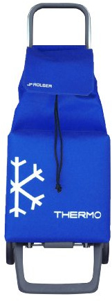 Rolser Einkaufsroller Joy/Jet Thermo / JET010 / blau / 35 x 30 x 97,5 cm / 48 Liter / 40 kg Tragkraft
