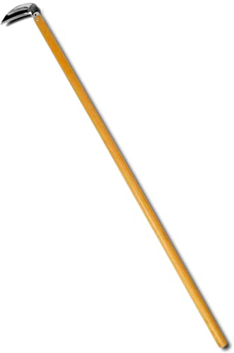 Garden Hoe - Mango largo de acero inoxidable japonés resistente, fabricado en Japón, herramienta de hoz para deshierbe, herramienta de mano para deshierbe