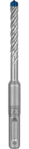 Bosch Accessories 1x Punte per Martelli Expert SDS plus-7X per Calcestruzzo Armato, Ø 6.50x115 mm, Accessorio Martello Perforatore