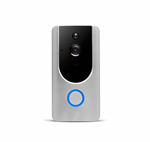 Wireless Doorbell Home Security System Smart Wifi Video Doorbell, Dual 18650 Batteries Can Stand By for 8 Months, , You Can Use The App To Control It, Suitable for Villas, Shops, Offices, Factories