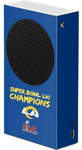Skinit Decal Gaming Skin Compatible with Xbox Series S Console - Officially Licensed NFL Super Bowl LVI Champions Rams Design