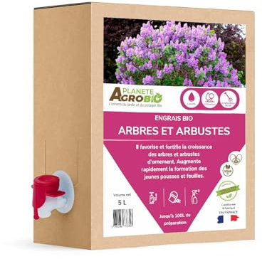 Engrais bio arbres et arbustes (5 Litres)