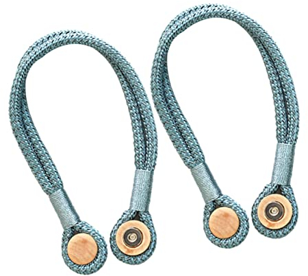 Cabilock 2stücke Teiliges Dekorative Vorhang Raffhalter Magnetische Vorhangbinder Für Moderne Gardinen Geeignet Für Dünne Transparente Und Dicke Vorhänge Ohne Werkzeug Einfach Zu