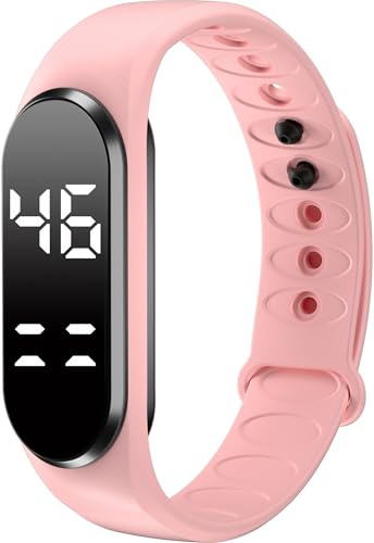findtime Digitaluhr Herren Damen Uhr Schrittzähler ohne App und Handy Fitnessuhr Digitale Armbanduhr Kinder Uhr Wecker Schlaftracker Kalorien Schrittzähler Armband Sportuhr LED Stoppuhr Coutdown