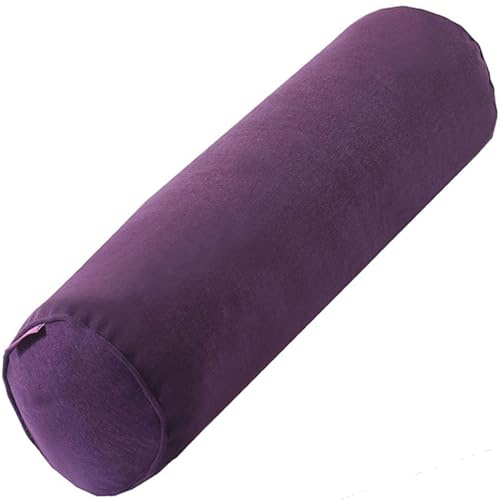 UWOBTN Almohada Cilíndrica Lumbar 40/45/60cm Almohada de Cuello Redondo Extraíble Lavable Cojín Cervical de Apoyo for Dormir, Silla, Coche, Sofá Cojin Rulo Reposacabezas(Color 10,15x70cm/6x27in)