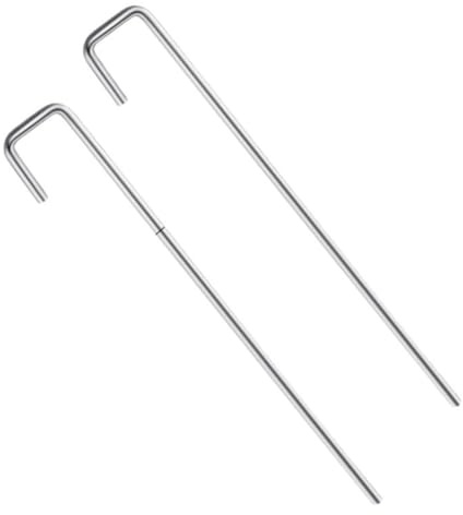 NINMORTH Tischtennisnetz J-Clip für Ersatz 2er Set Stahlclips Sichere und einfache Installation Kompatibel mit Sport Tischtennisnetzen