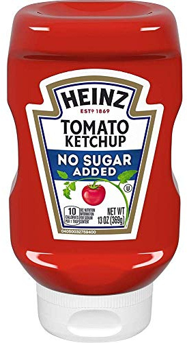 HEINZ KETCHUP REDCD SGR, 13 OZ(pack of 2)