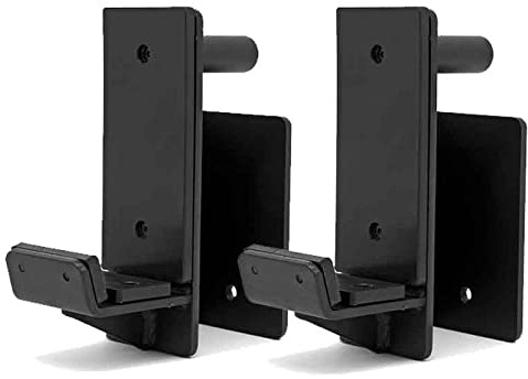 7,6 x 7,6 cm j-cup (Paar)/J-Haken-Barbell Holder für Rack/Befestigung für Gewichtheben, Krafttraining, Crossfit & mehr...