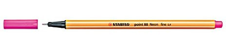 STABILO POINT 88 rosa fluo 10 pezzi