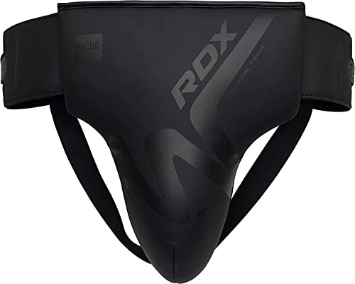 RDX Protège-aine pour boxe, Muay Thai, Kickboxing et MMA - Équipement en cuir Maya Hide pour entraînement aux arts martiaux, protection abdominale pour homme pour sparring, taekwondo et grappling