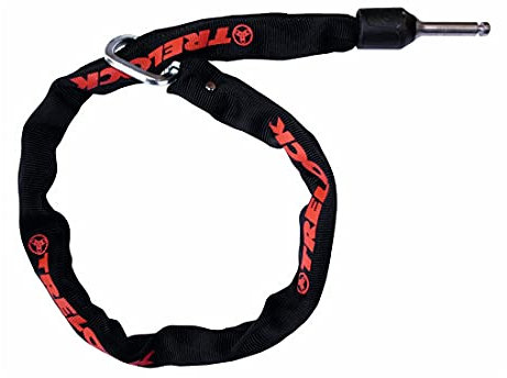 Trelock Unisex – Erwachsene 2232409653-Einsteckkette Einsteckkette, Schwarz, 100 cm