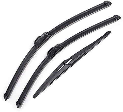 CYSJ Kit de balais d'essuie-Glace Avant et arrière, pour Dacia, pour Duster MK1 2009-2013 Pare-Brise Pare-Brise fenêtre 20+ 20 + 14 Balai d'essuie-Glace de Voiture
