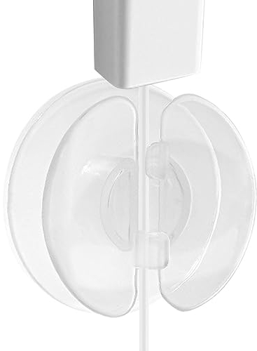 Moxeupon Recogecables de carga – gestión de cables autoadhesiva, organizador de cables de carga, enrollador de cables transparente, enrollador de cables, maletín para cambiar pañales, enrollador de