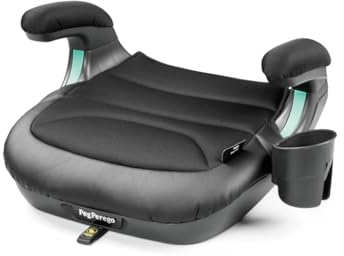 Peg Perego Viaggio Shuttle Seggiolino Auto, Rialzo Auto con ISOFIX per Bambini da 125 a 150 cm (6-12 anni), 22-36 kg, Licorice