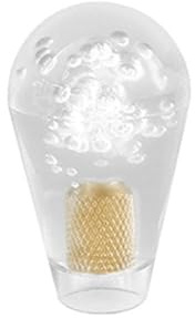 SEIWEI Weiß Rocker Ball Top Ersatzgriff Arcade-Spiel Ersatzzubehör Ellipsen-Oval-Joystickkopf für Kranmaschinen, Challenge-Maschinen