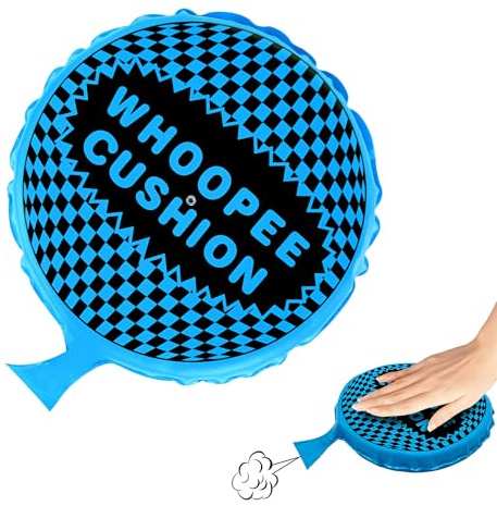 ANZUSY Whoopie Cushion, 9 Woopie Cushion, Self Inflating Whoopee Pad, Woopy Fart Bag for Boys and Girls, Goodie Bag Stuffers Makes Gas Sounds, Novelty Prank Gag White Elephant Gifts