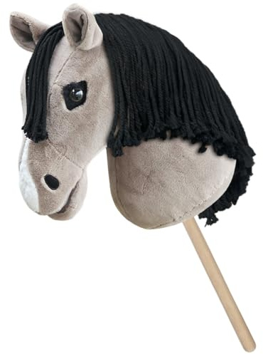 Equimed Standard Hobby Horse 'Puffin Kid-Friendly Realistic Toy Pony Exercise Toy (Puffin)