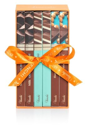 Venchi – Kit de 6 Tablettes de Chocolat au Lait Assorties, avec Noisettes du Piémont, 566 g, Sans Gluten, Sans Colorants ni Conservateurs