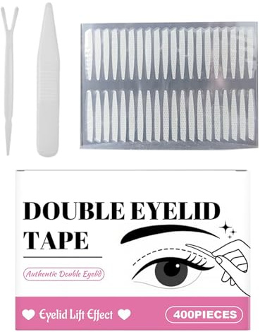 Eyelid Tape, almohadillas invisibles de larga duración para levantamiento de párpados – Maquillaje adhesivo para viajes, diario, fitness, entrenamiento
