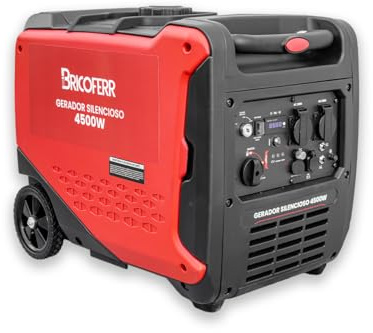 Bricoferr Generatore silenzioso 4500 W 9 HP
