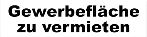 KIWISTAR - Werbeplane - Gewerbefläche zu vermieten - 150cmx50cm - Plane Banner Gerüstplane
