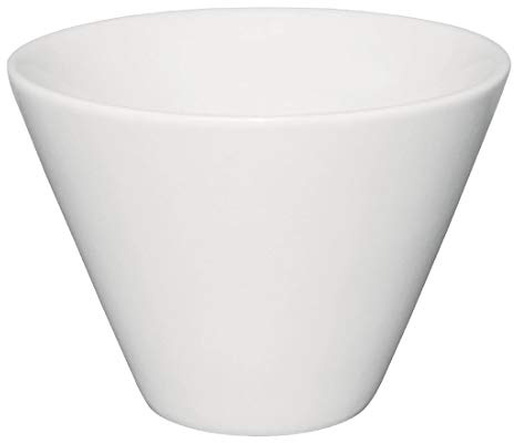 Olympia Ramequin conique blanc Whiteware 70 mm/2,75 pouces/98 ml/3 oz (lot de 12), blanc, porcelaine entièrement vitrifiée, casserole, passe au micro ondes et au lave vaisselle, certifié BS4034, CM164