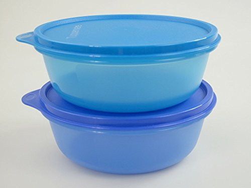 TUPPERWARE Kühlschrank Hit-Parade 600ml dunkelblau+ 600ml blau Panorama Hitparade