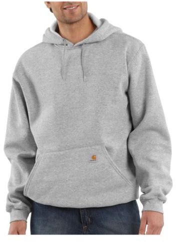 Carhartt K121-HGY Huvtröja, Grå, L